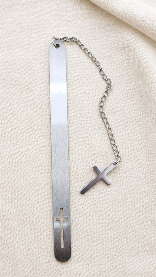Silver Cross Christian Bookmark South Africa | Humble Hopes