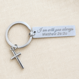Matthew 28:20 Christian Keyring South Africa | Humble Hopes
