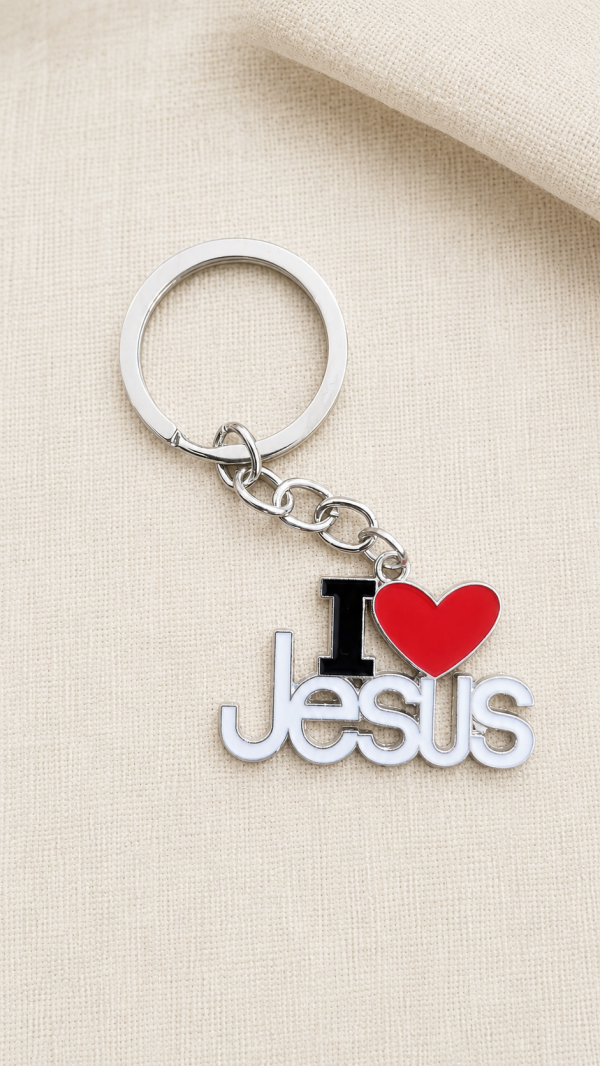 I Love Jesus Christian Keyring South Africa | Humble Hopes