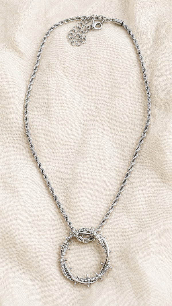 Silver-Tone Crown of Thorns Necklace | Humble Hopes