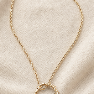 Gold-Tone Crown of Thorns Necklace | Humble Hopes