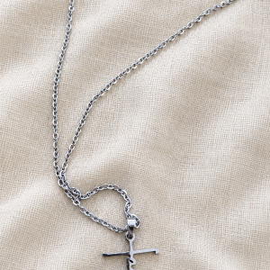Silver-Tone Faith Cross Necklace | Humble Hopes